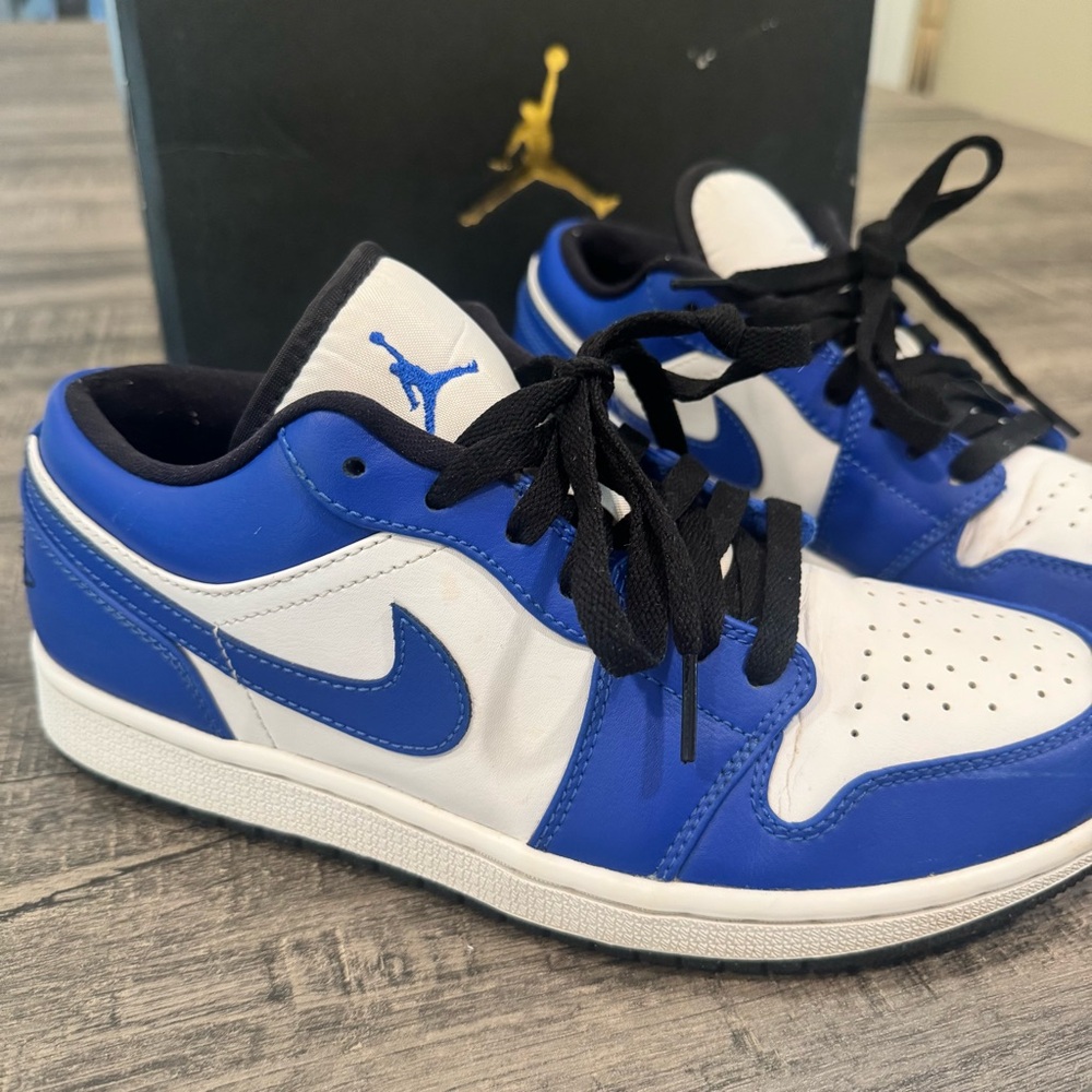 Nike Air Jordan 1 Low ‘Game Royal’ Blue & Black Sneaker